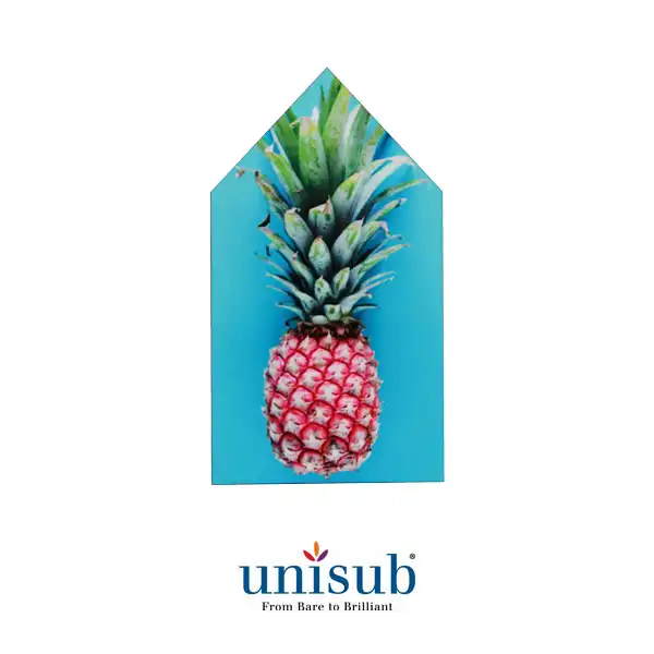 Unisub Sublimation Blank Straight Edge Hardboard 2.25" x 4