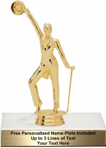 Tap Dance Figure Trophies Tap Dancing Awards 5 sizes FREE Engraving 