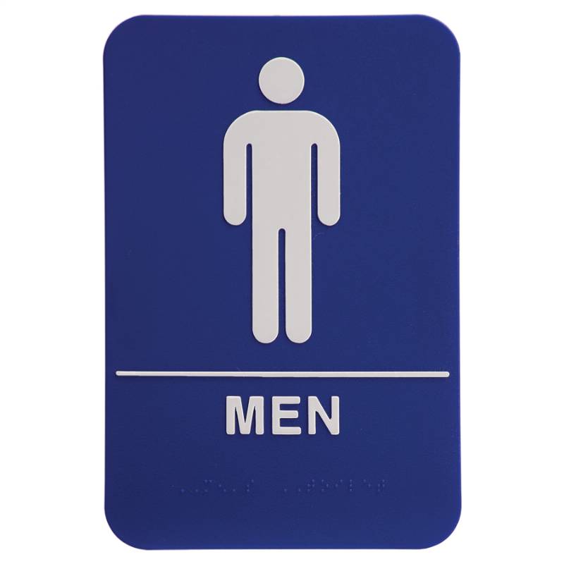 Mens Restroom Signs  Gentlemen Restroom Signs