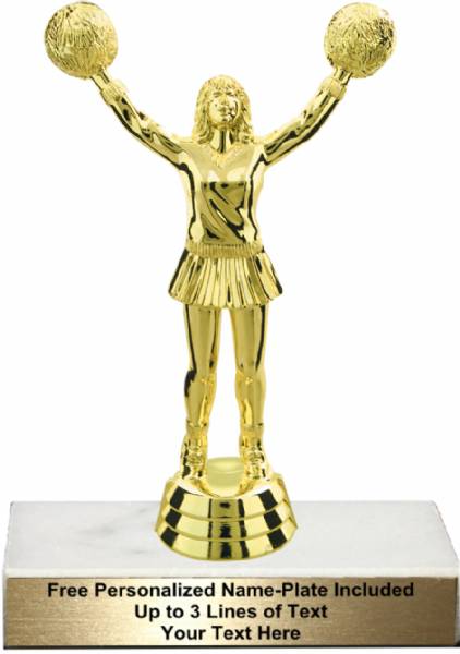 Cheerleader trophy Cheer award personalized For You 