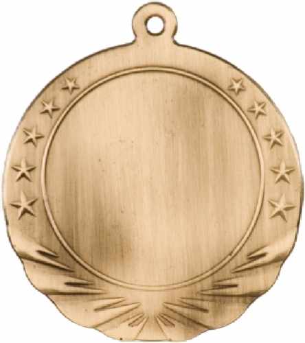 Antique Finish 2 3/4" Insert Holder Award Medal | Insert Holder Medals