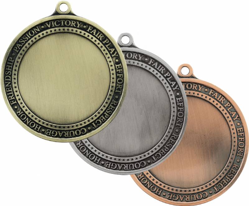 2 3/4 inch Basketball medals with a gold frame and 2 inch Epoxy dome  sticker insert.