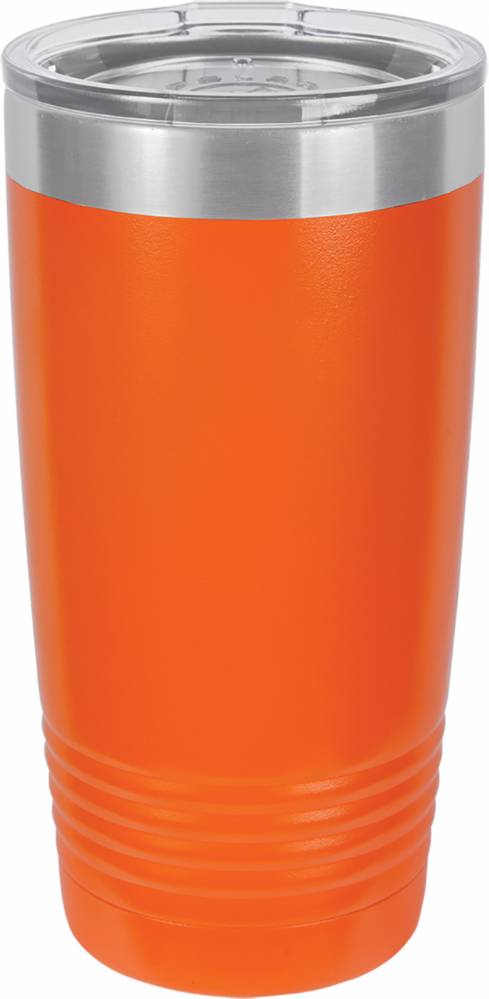 Orange 20oz Polar Camel Vacuum Insulated Tumbler  20oz Polar Camel  Ringneck Tumblers from Trophy Kits