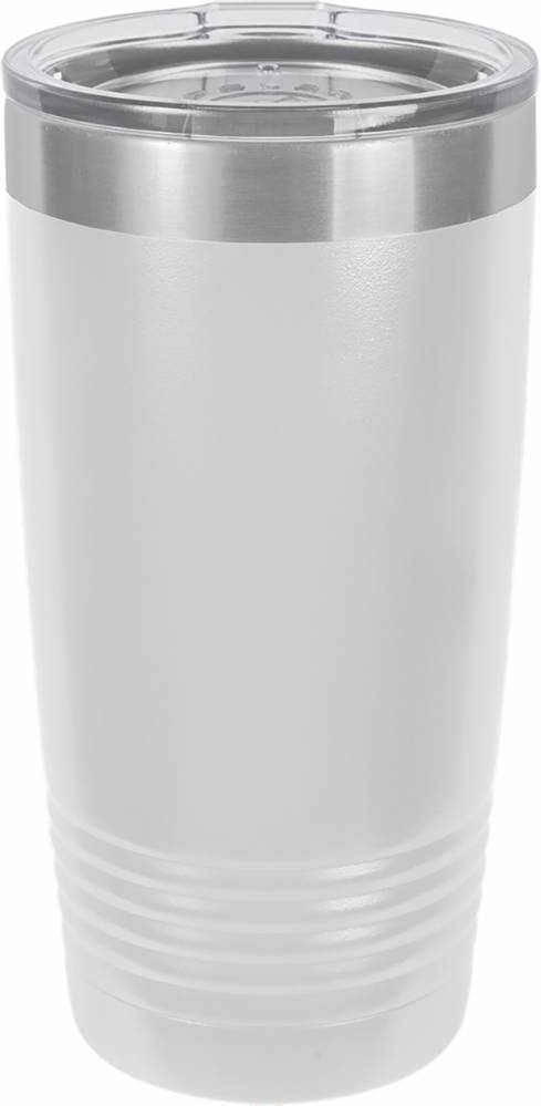 Polar Camel It's Just Water 20oz Tumbler - Ringneck Stainless Steel Tumbler  Insulated Cup - Vacuum Insulated Tumbler with Clear Lid - Great Travel  Tumbler Premium Quality Stainless Steel Tumbler