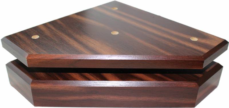 3-5/8 INCH GENUINE WALNUT TROPHY BASE