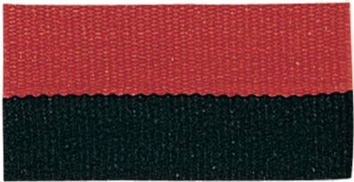 1 1/2 inch x 32 inch Snap Clip Red, Black, & Green Ribbon