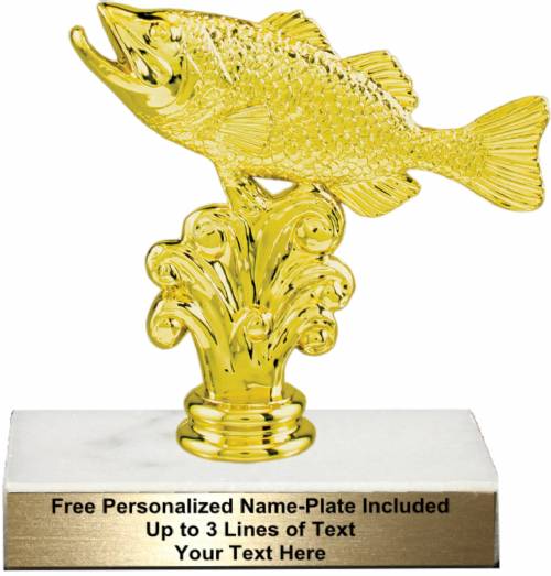 4 3/4 Bass Fishing Trophy Kit