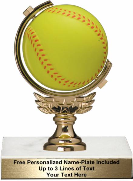 11/" Baseball T-Ball Trophy Free Engraving Softball