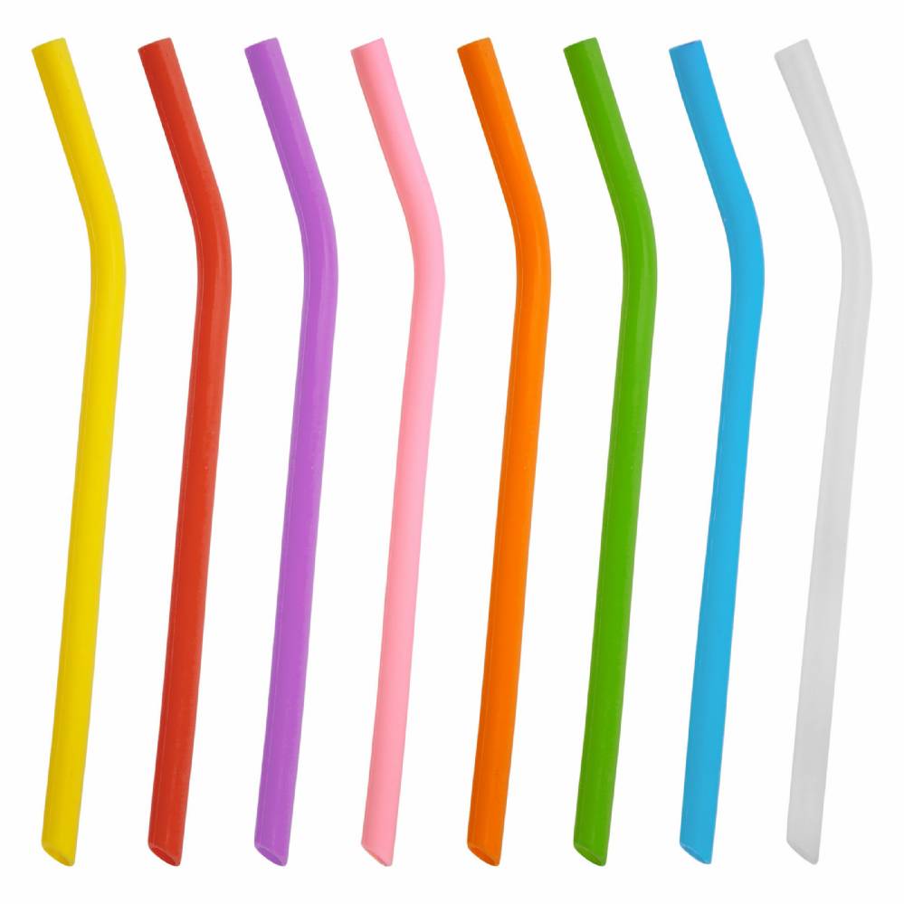 Metal Straws Reusable Mix Color Stainless Steel Drinks Straws Party