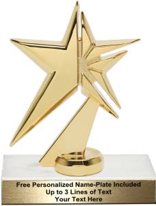 5 1/2" Zenith Star Trophy Kit  - Metal