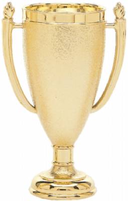 Gold 5 3/8" Plastic Trophy Cup