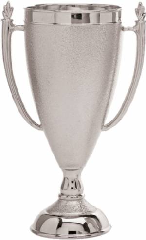 Silver 8 1/4" Plastic Trophy Cup