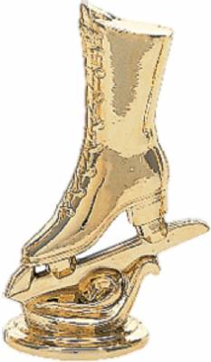 3" Ice Skate Gold Trophy Figure / Trim