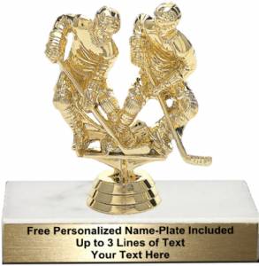 4 3/4" Double Action Hockey Trophy Kit
