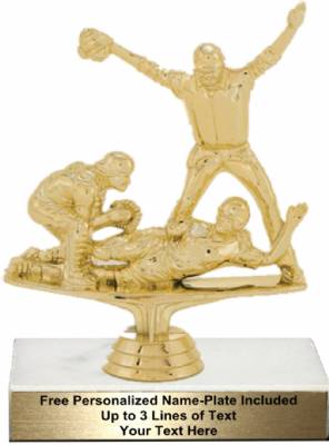 6 1/2" Triple Action Softball Trophy Kit