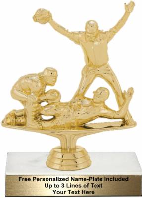 6 1/2" Triple Action Baseball Trophy Kit