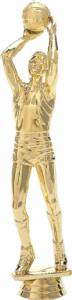 9 3/4" Basketball Male Trophy Figure Gold