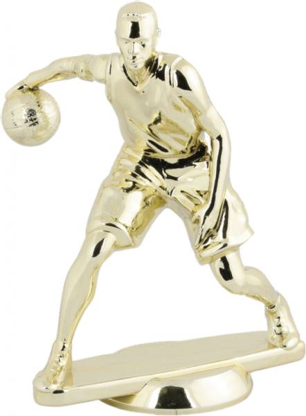 5" Gold Male Crossover Basketball Trophy Figure