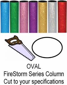 Oval FireStorm Trophy Column - Cut to Length #1