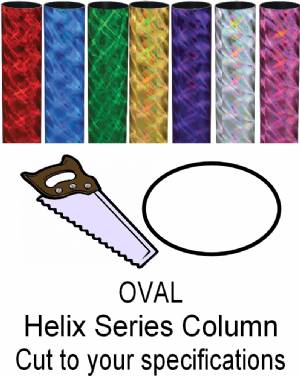Oval Helix Trophy Column - Cut to Length
