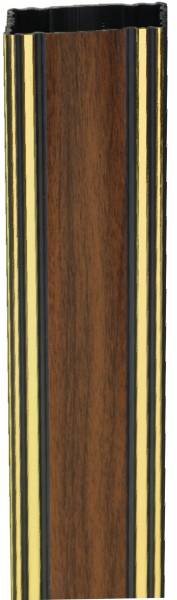 Rectangular Walnut Finish Graphic Trophy Column - Cut to Length #2