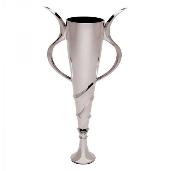 Silver 8" Spiral Series Trophy Cup