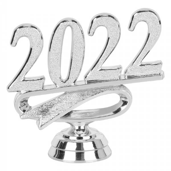 2 1/2" Silver "2022" Year Date Trophy Trim Piece