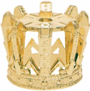 Gold Crown Trophy Riser 1 7/8"