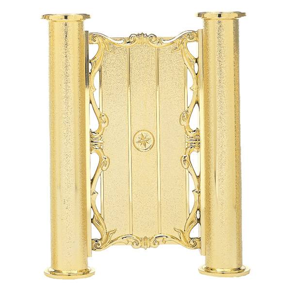 Gold 8 3/4" 2-Column Riser with Plate Holder