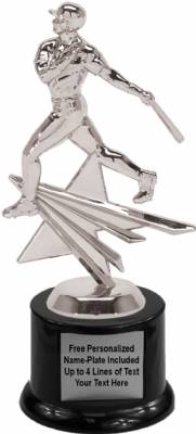 8" Baseball Star Series Trophy Kit with Pedestal Base