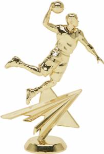 7" Basketball Male Star Series Trophy Figure Gold