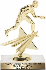 6 3/4" Wrestling Male Star Series Trophy Kit