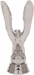 3 1/2" Eagle Silver Trophy Figure