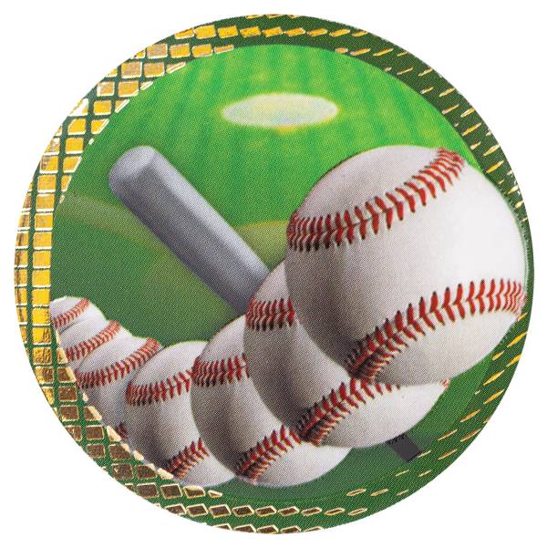 2" Dazzle Baseball Trophy Insert