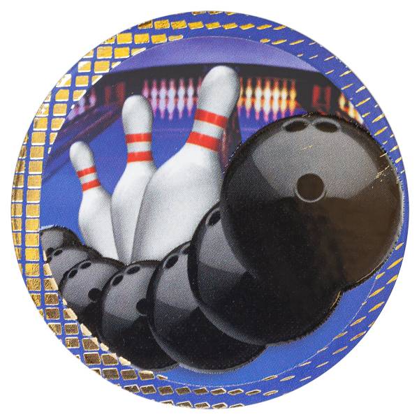 2" Dazzle Bowling Trophy Insert