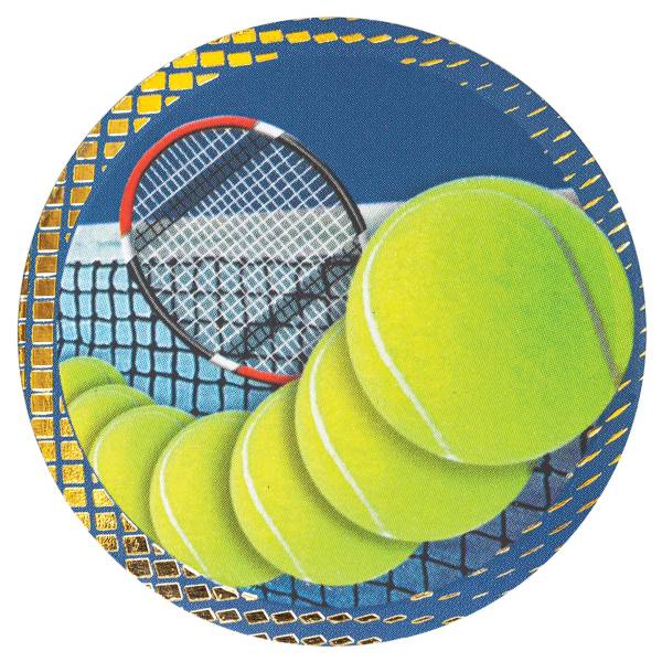 2" Dazzle Tennis Trophy Insert