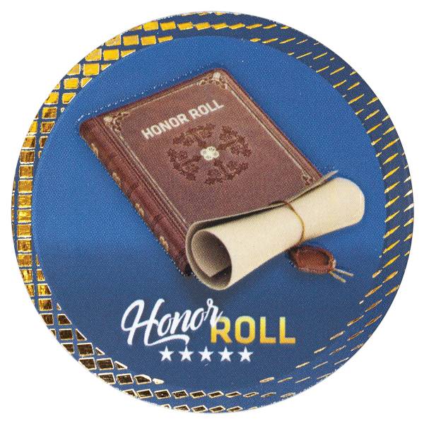 2" Dazzle Honor Roll Trophy Insert