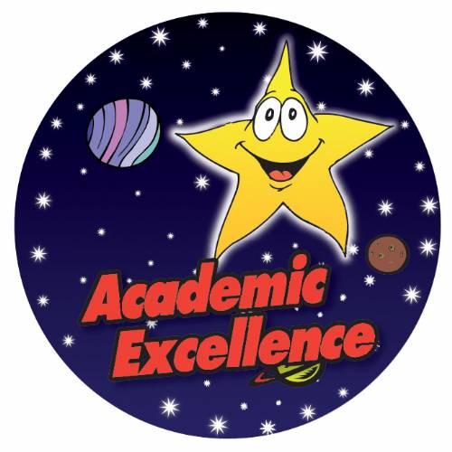 Academic Excellence 2" Color Trophy Insert