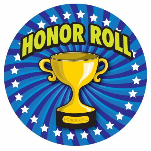 Honor Roll 2" Color Trophy Insert