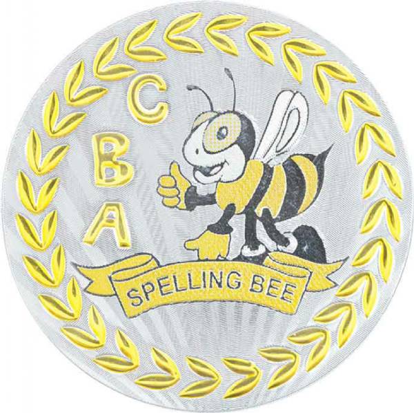 2" Metallic Spelling Bee Mylar