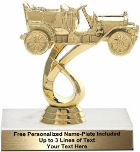 4 1/2" Antique Car Trophy Kit