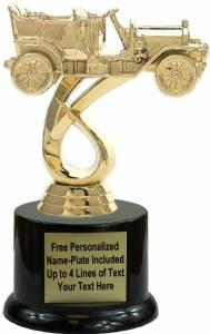 5 3/4" Antique Car Trophy Kit with Pedestal Base
