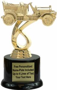 5 3/4" Antique Car Trophy Kit with Pedestal Base