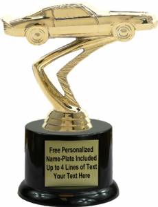 5 5/8" Camaro Car Trophy Kit with Pedestal Base