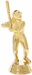 4" Junior League Female Gold Trophy Figure