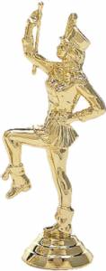 4 3/8" Majorette Trophy Figure Gold