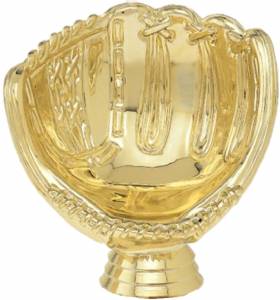 4" Softball Holder Gold Trophy Figure