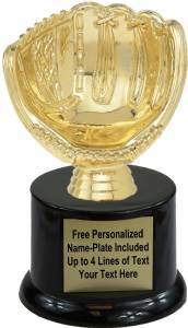 6" Softball Holder Trophy Kit with Pedestal Base