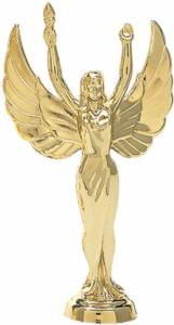 3" Victory Female Gold Trophy Trim