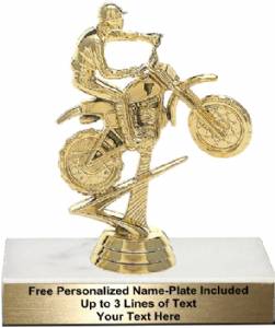 5 1/4" Dirt Bike Trophy Kit